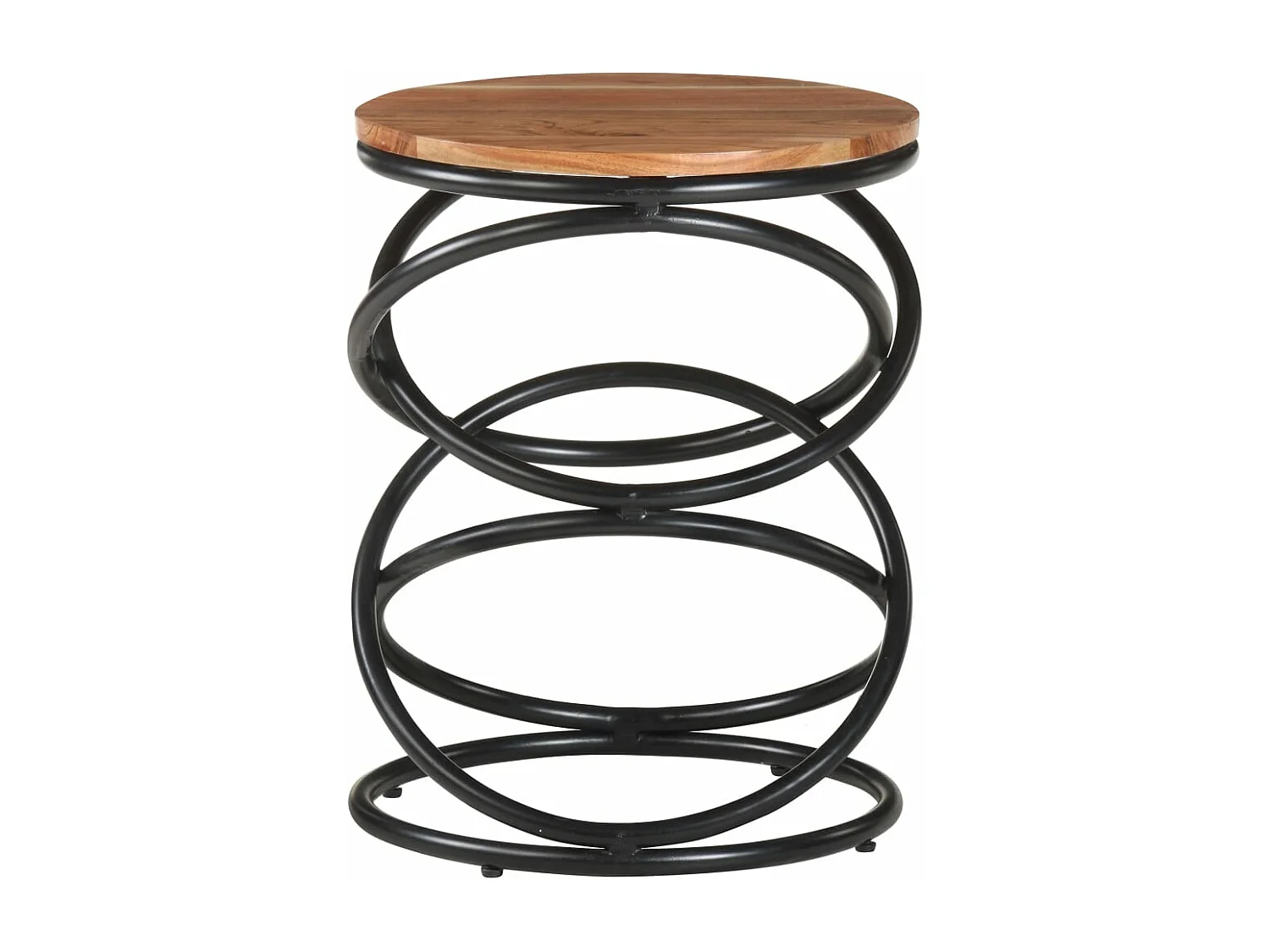 Table basse 40x40x52 cm Bois d'acacia massif GHR46211