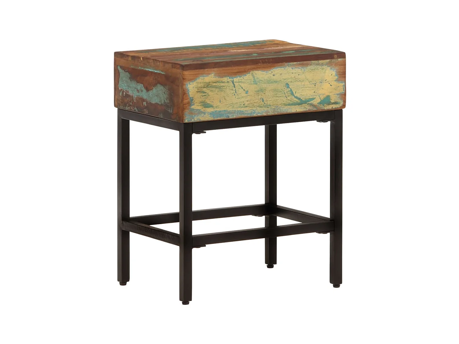 Table basse 40x30x51 cm Bois massif de récupération GHR24146