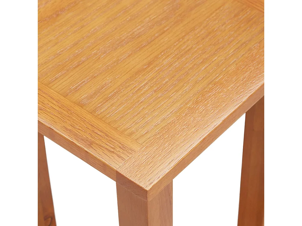 Table basse 27x24x55 cm Bois de chêne massif GHR32337