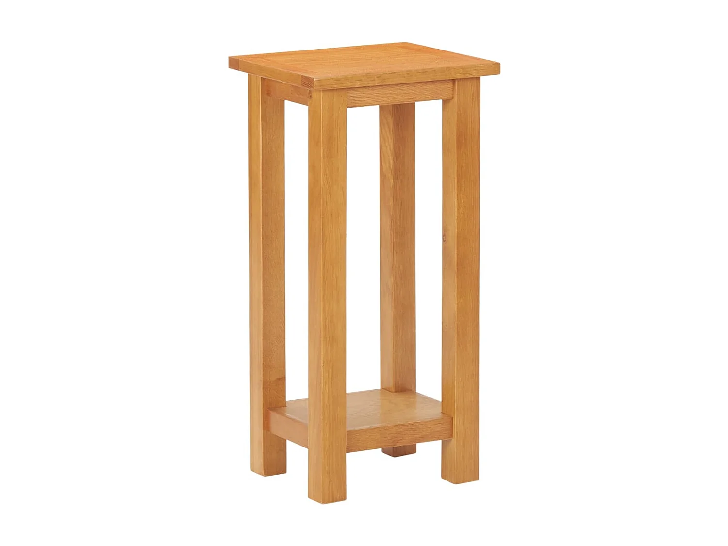 Table basse 27x24x55 cm Bois de chêne massif GHR32337