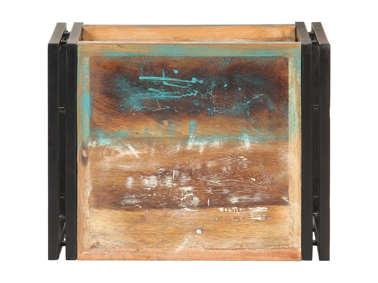 Table basse 40x30x40 cm Bois de récupération massif GHR89021