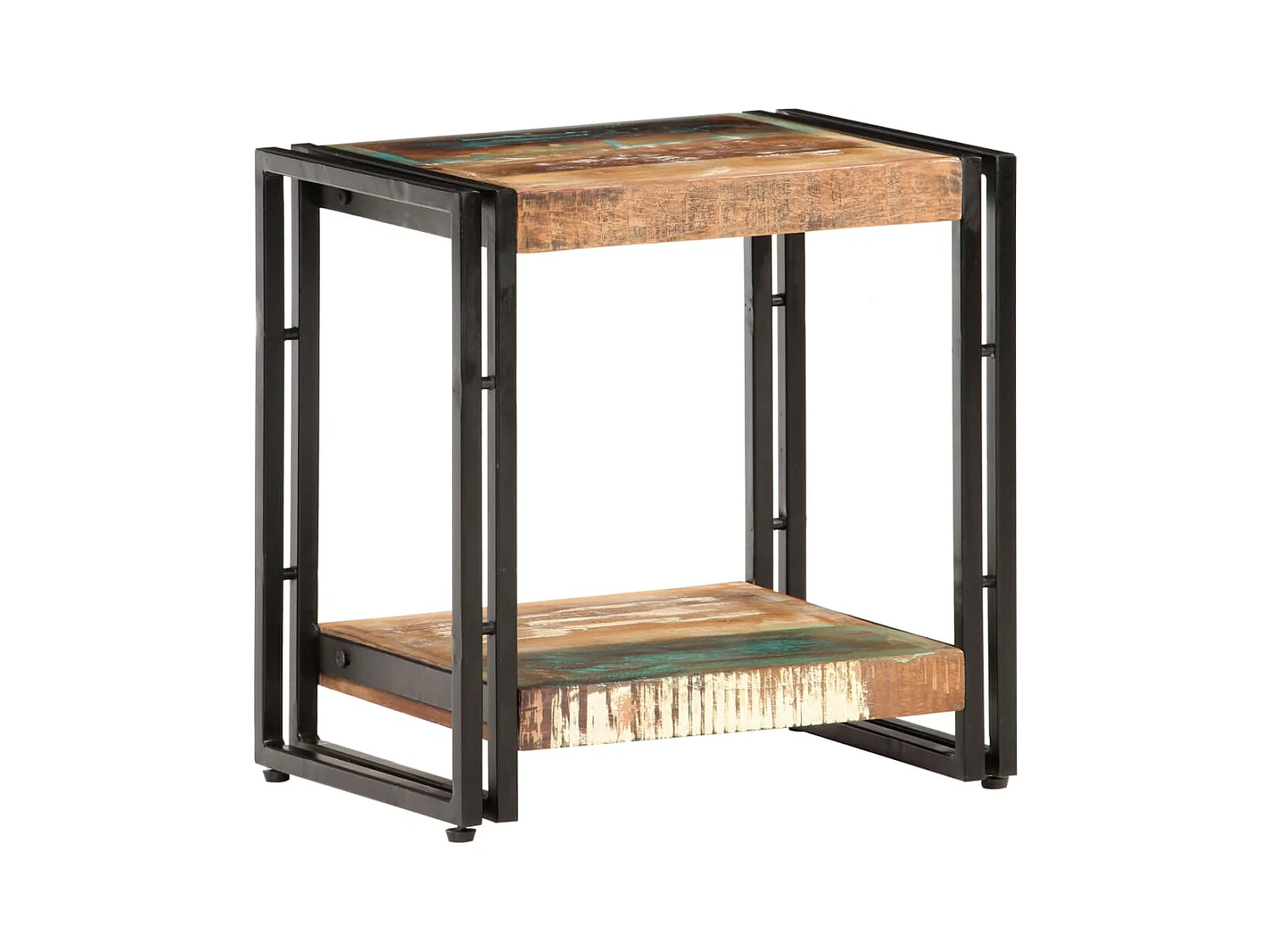 Table basse 40x30x40 cm Bois de récupération massif GHR89021