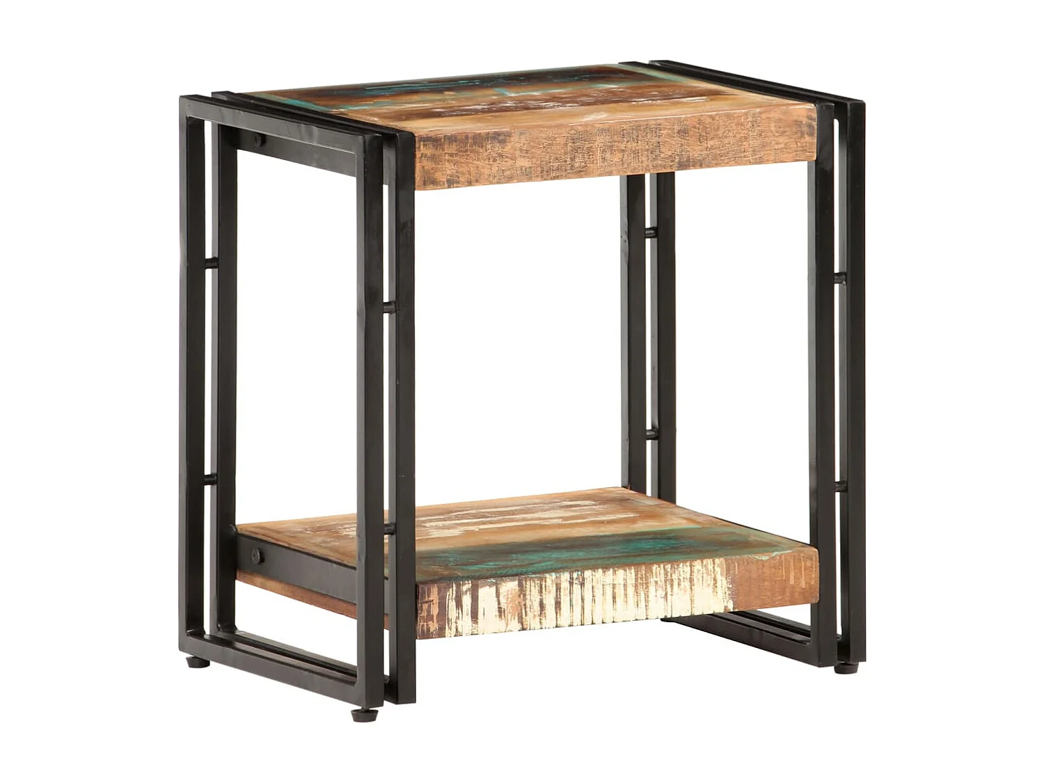 Table basse 40x30x40 cm Bois de récupération massif GHR89021