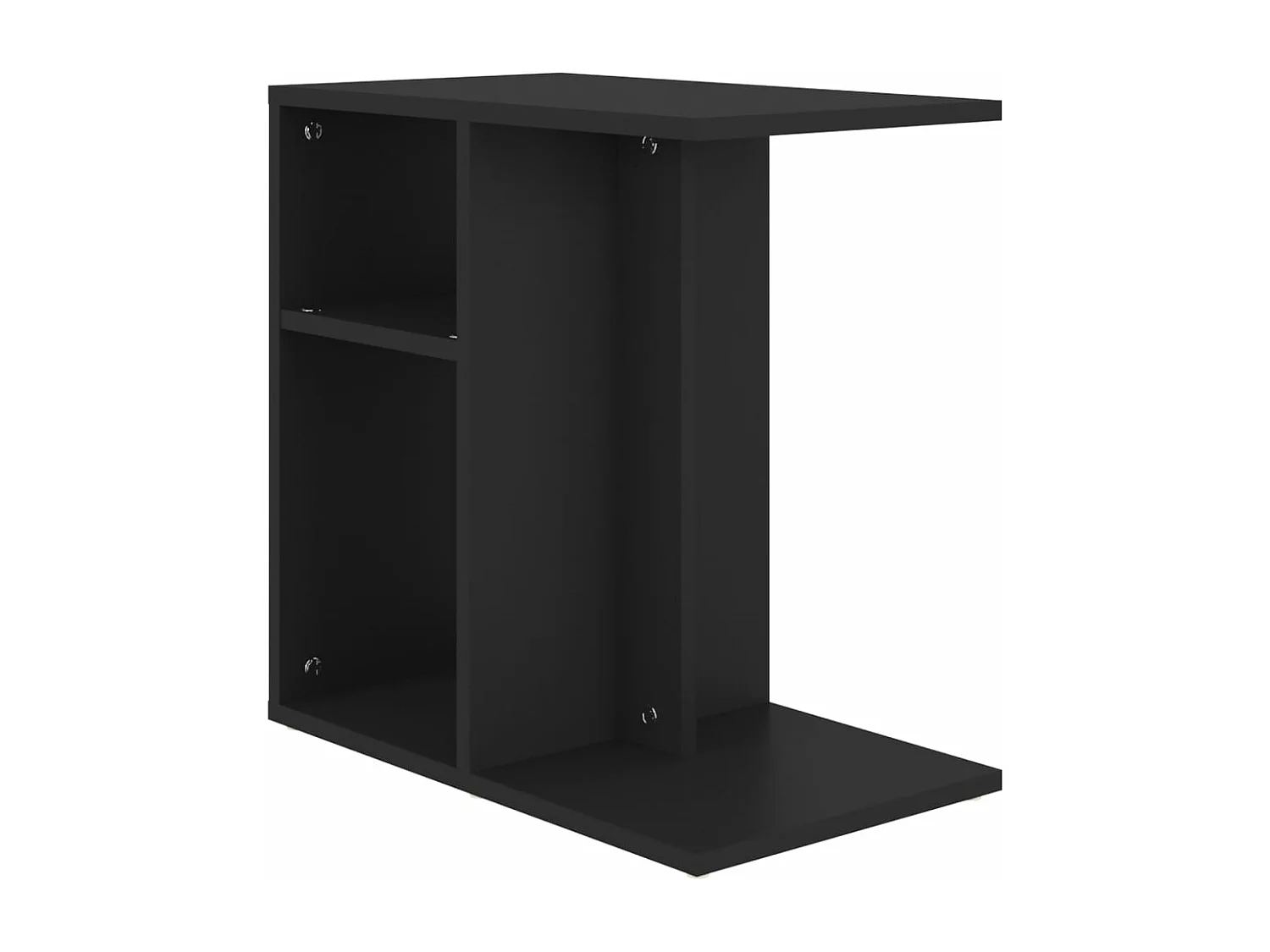 Table basse Noir 50x30x50 cm Aggloméré GHR73559