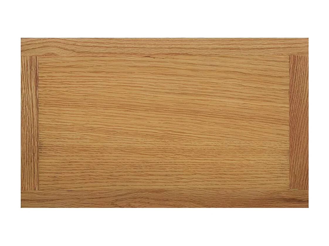 Table basse 45x27x42 cm Bois de chêne solide GHR74118