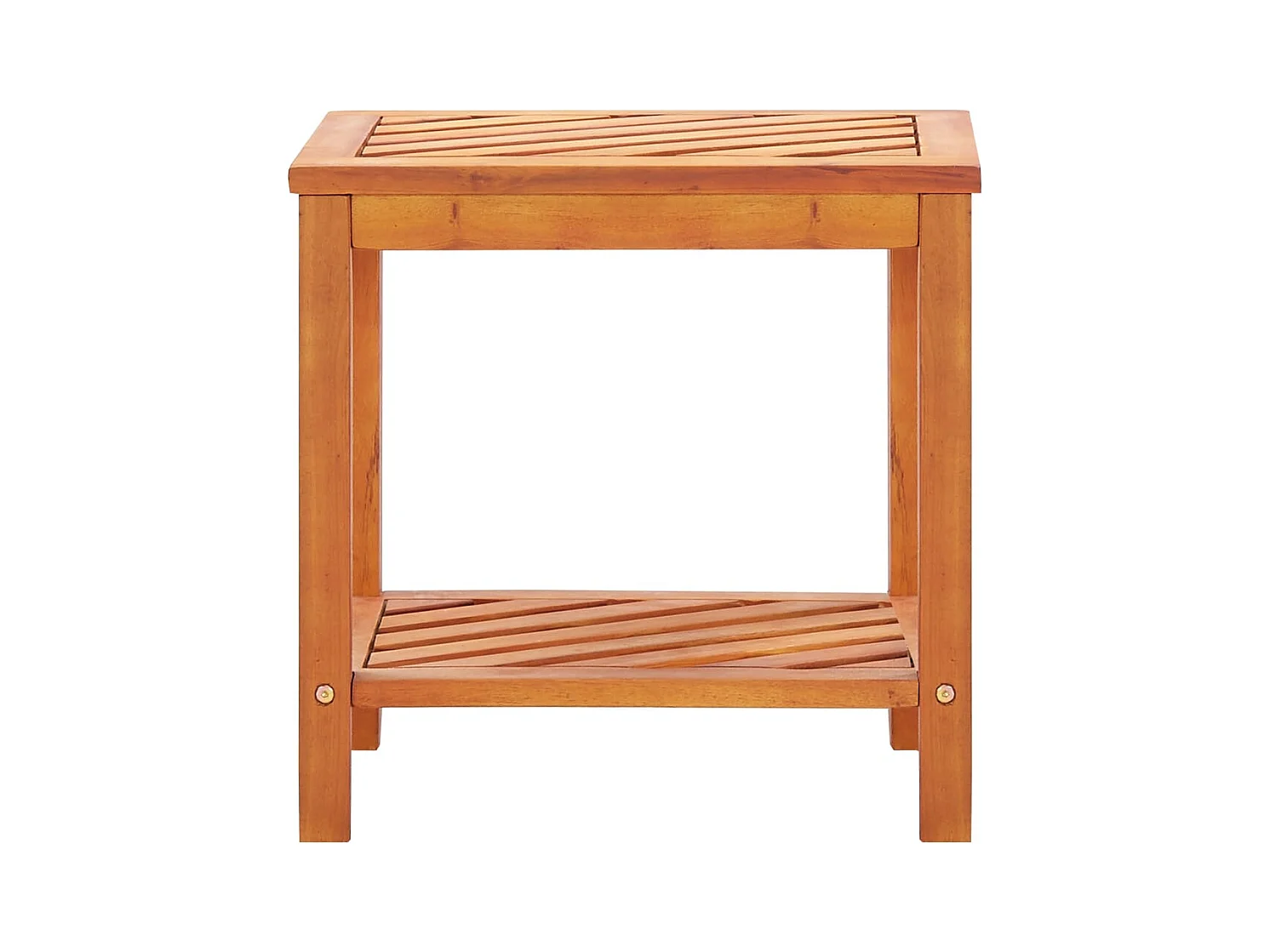 Table basse Bois d'acacia massif 45 x 33 x 45 cm GHR76982