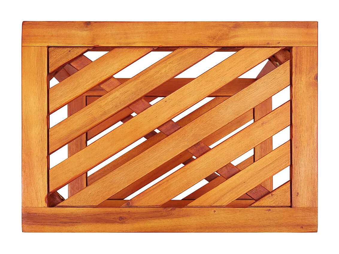 Table basse Bois d'acacia massif 45 x 33 x 45 cm GHR76982