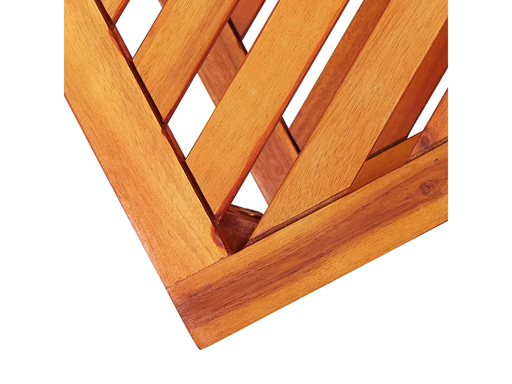 Table basse Bois d'acacia massif 45 x 33 x 45 cm GHR76982