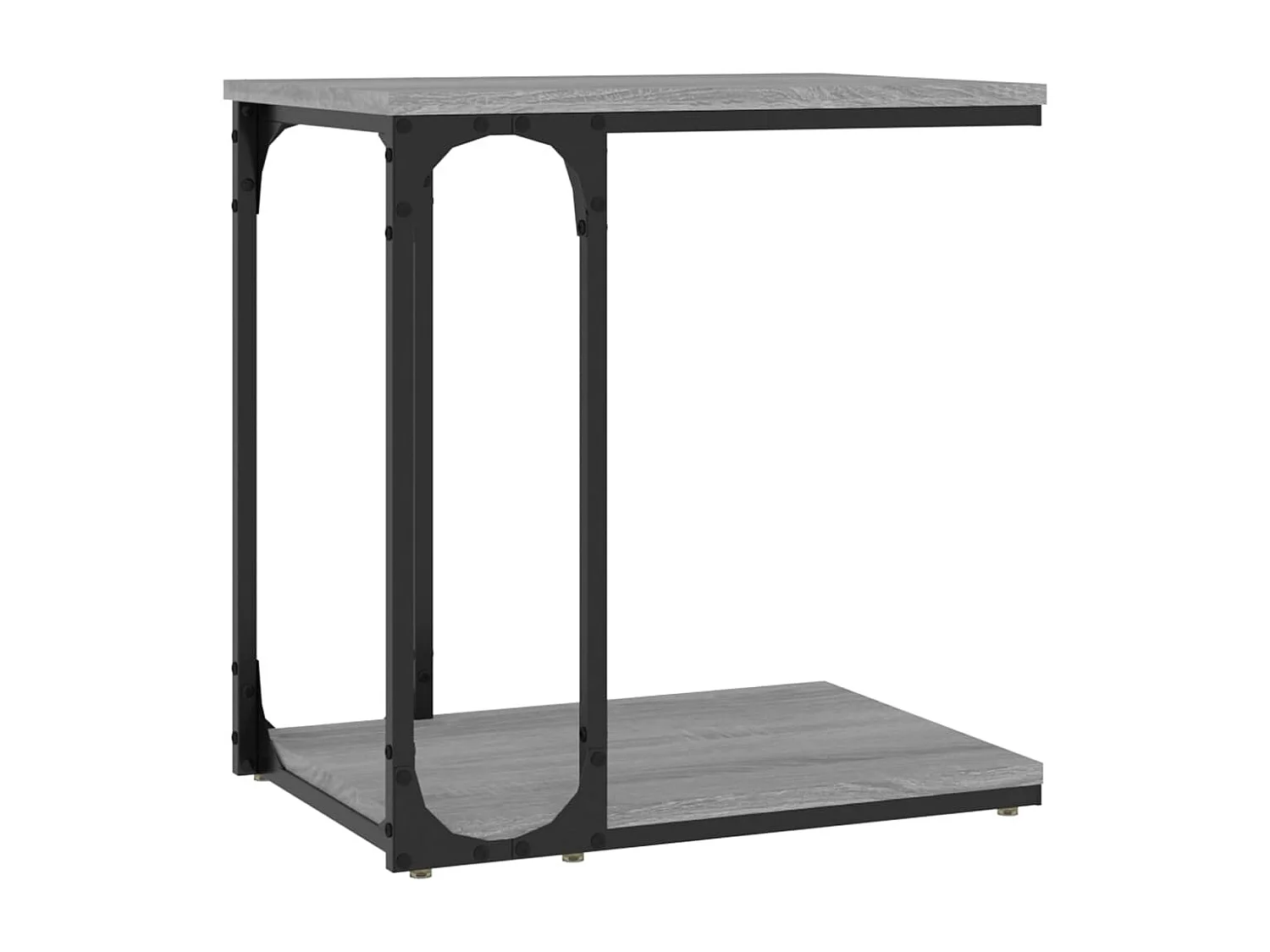 Table basse Sonoma gris 50x35x52 cm Bois d'ingénierie GHR21673