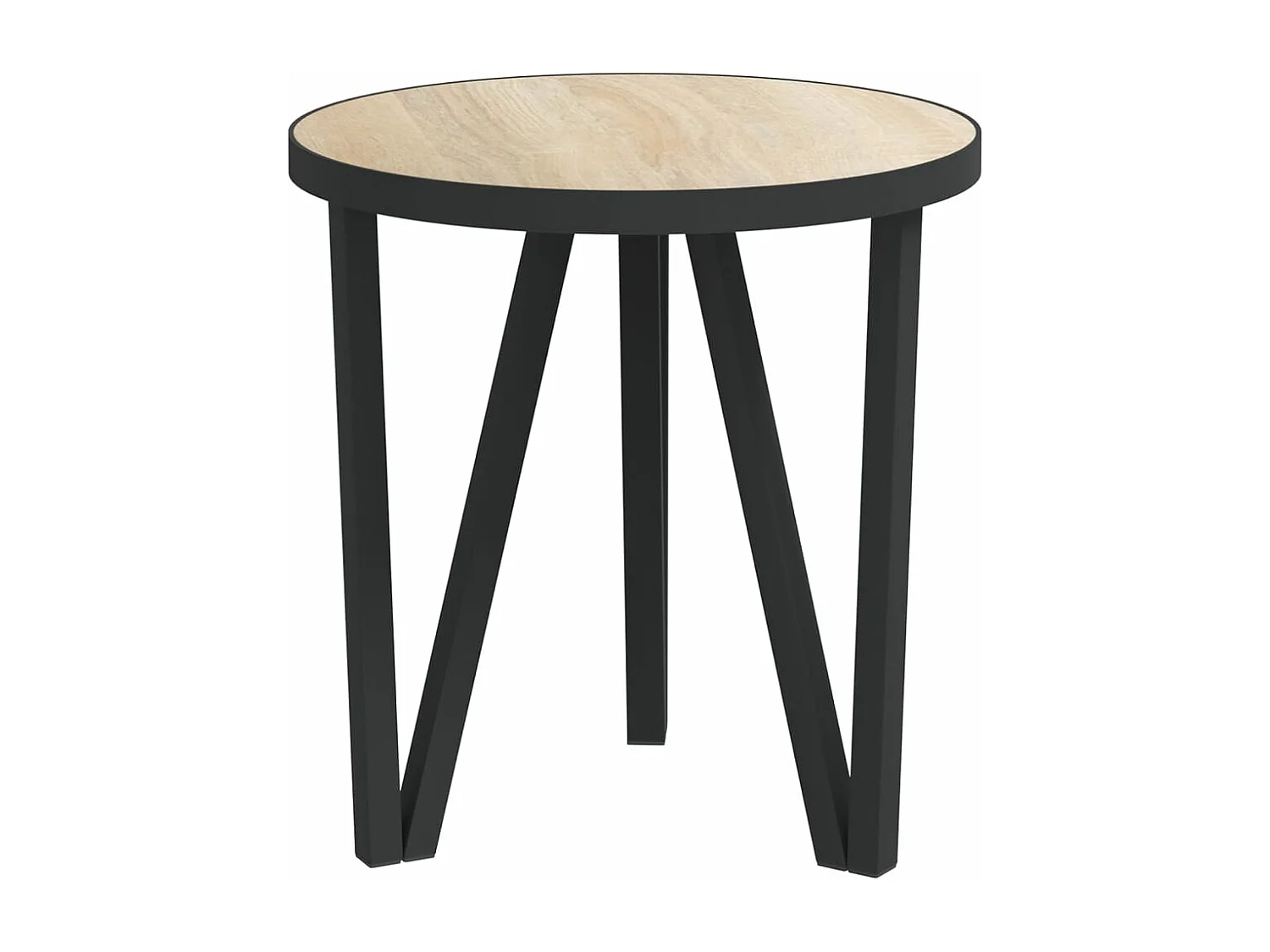 Table basse Chêne Sonoma Ø35 cm MDF GHR86439