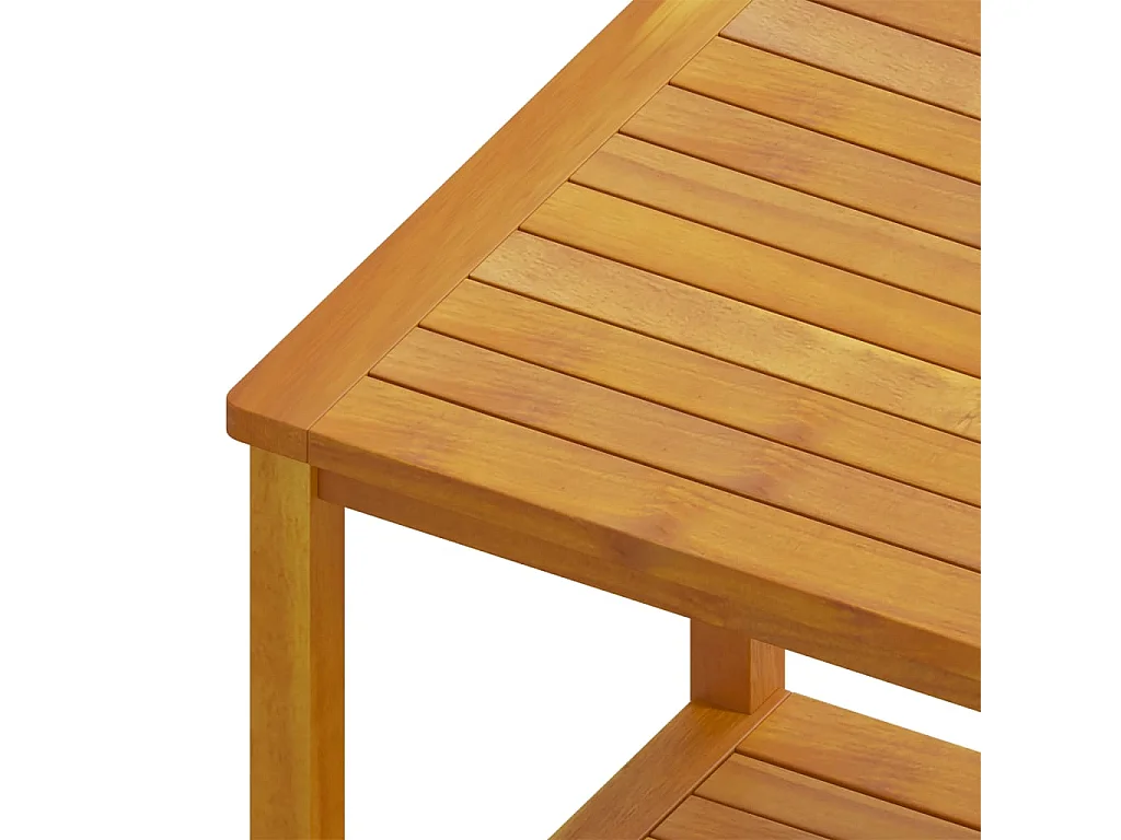 Table basse Bois d'acacia massif 45 x 45 x 45 cm GHR68877