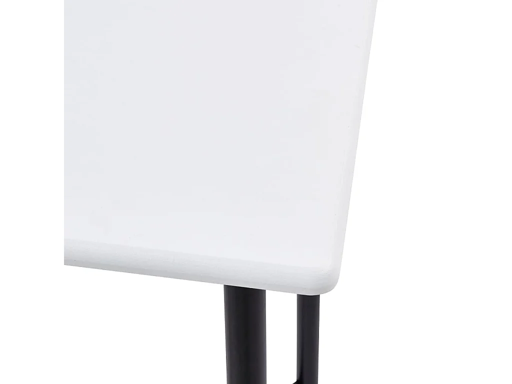 Juego de mesa alta y taburetes 3 piezas tela gris oscuro ES584465