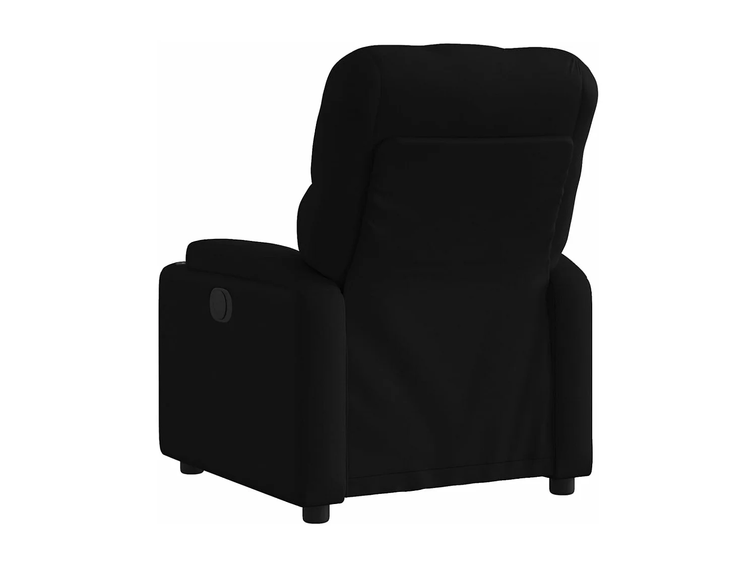 Fauteuil inclinable électrique Noir Tissu REO30714