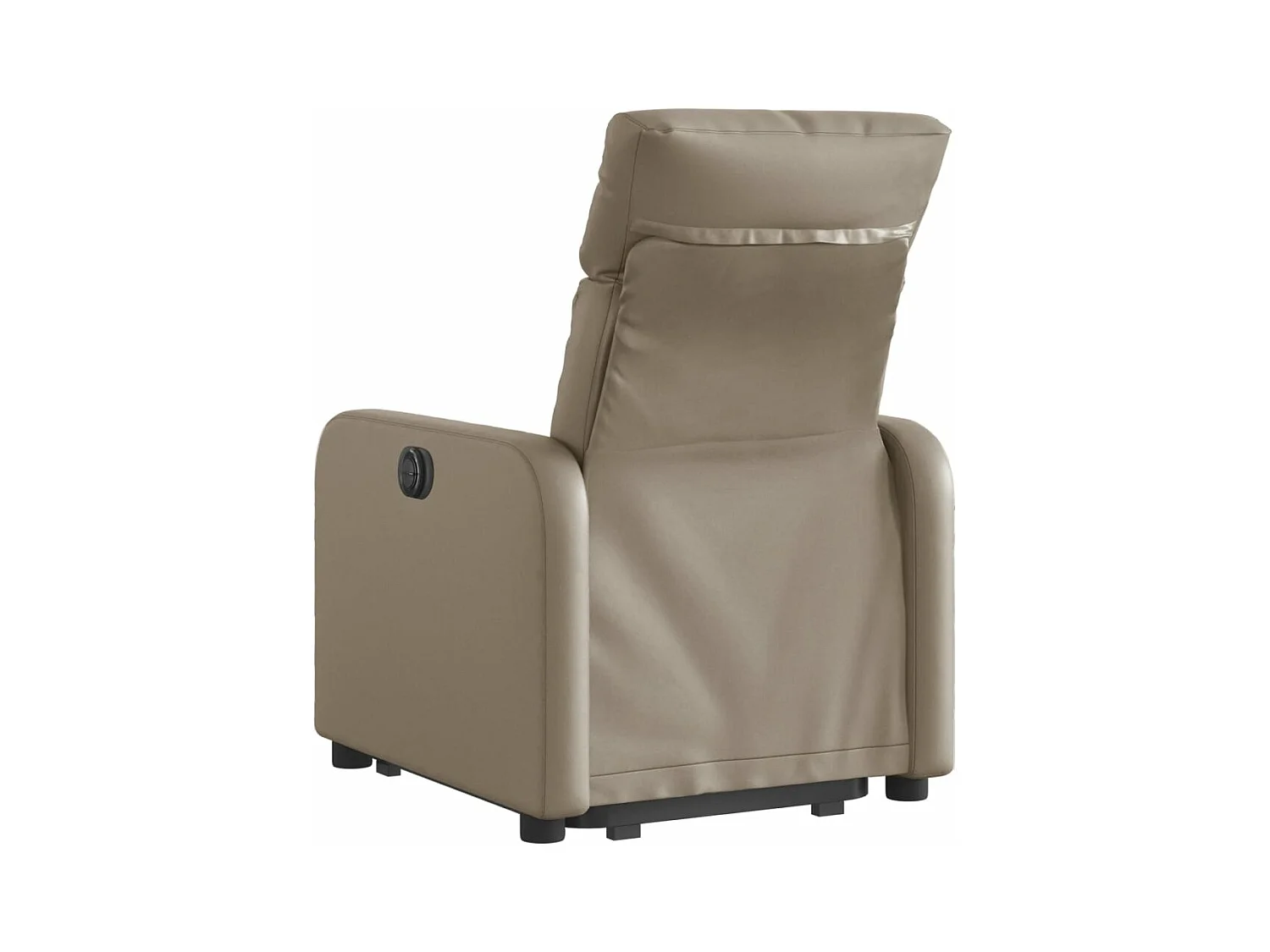 Relaxsessel | Fernsehsessel mit Aufstehhilfe Elektrisch Cappuccino Kunstleder -gkd374694