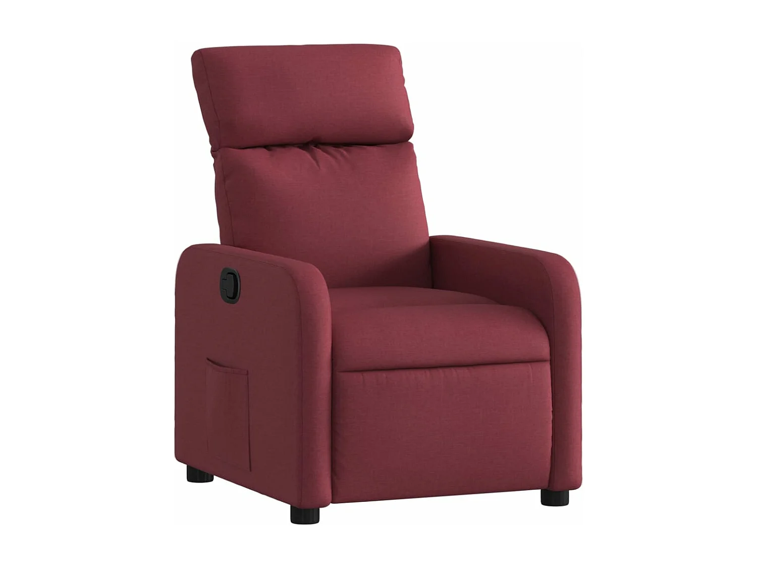 Fauteuil inclinable Rouge bordeaux Tissu REO34084