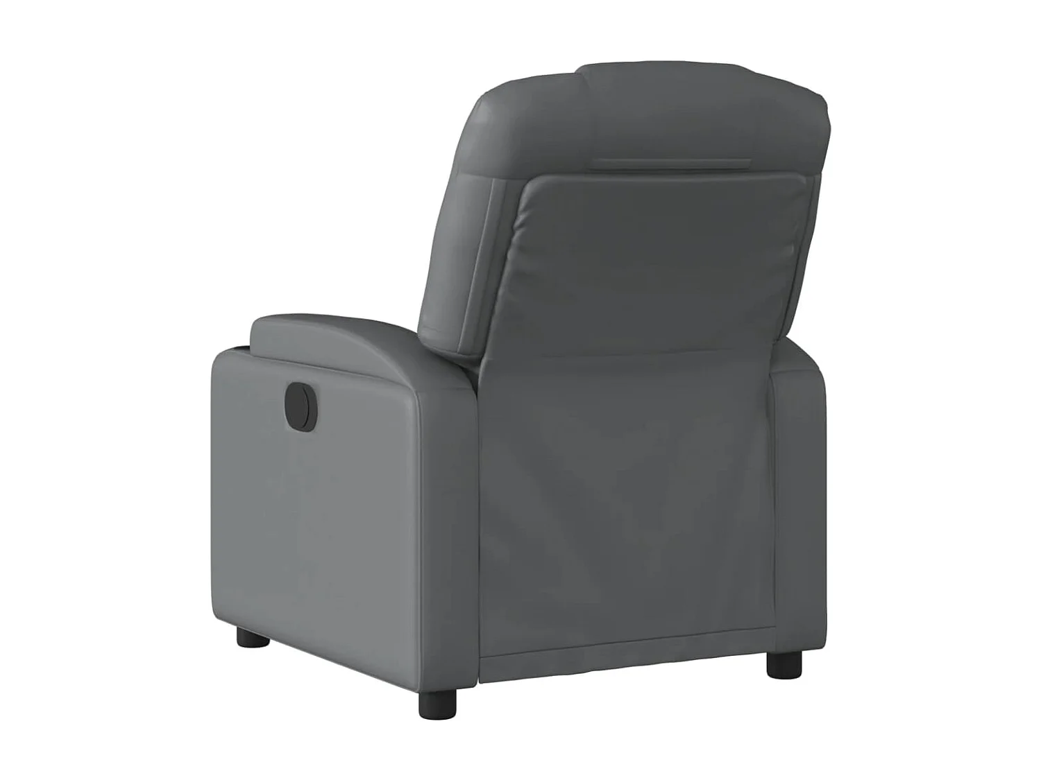 Fauteuil inclinable électrique Gris Similicuir REO34918