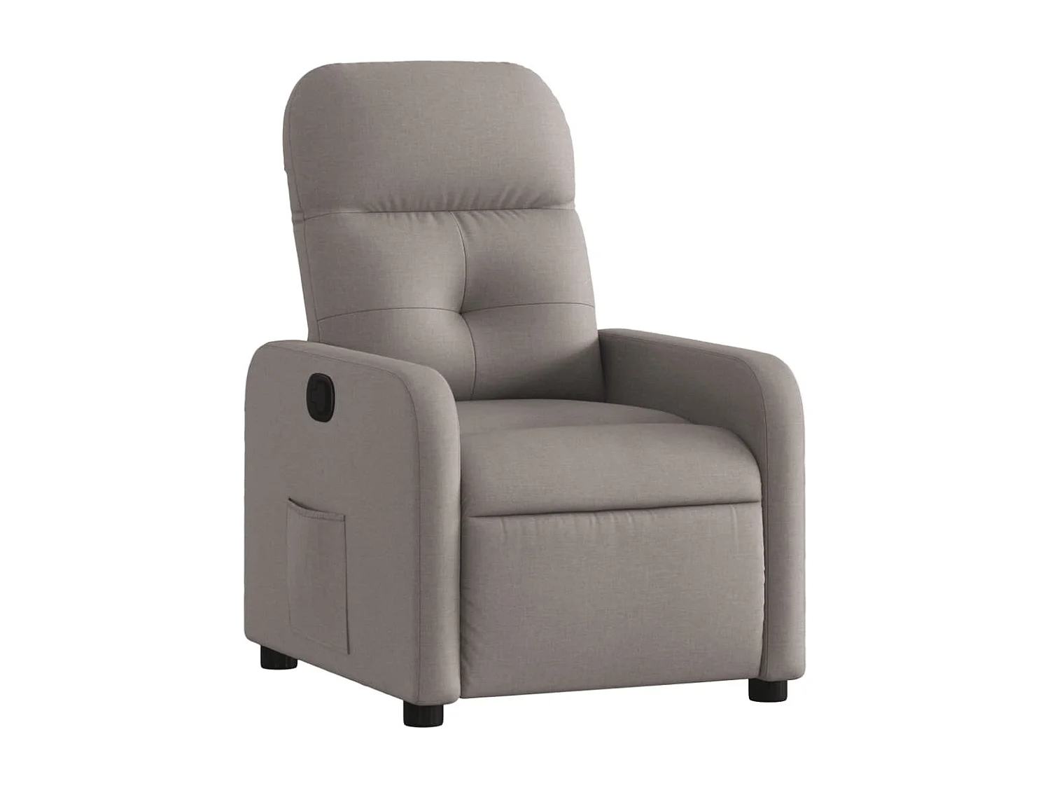 Fauteuil inclinable Taupe Tissu REO21686