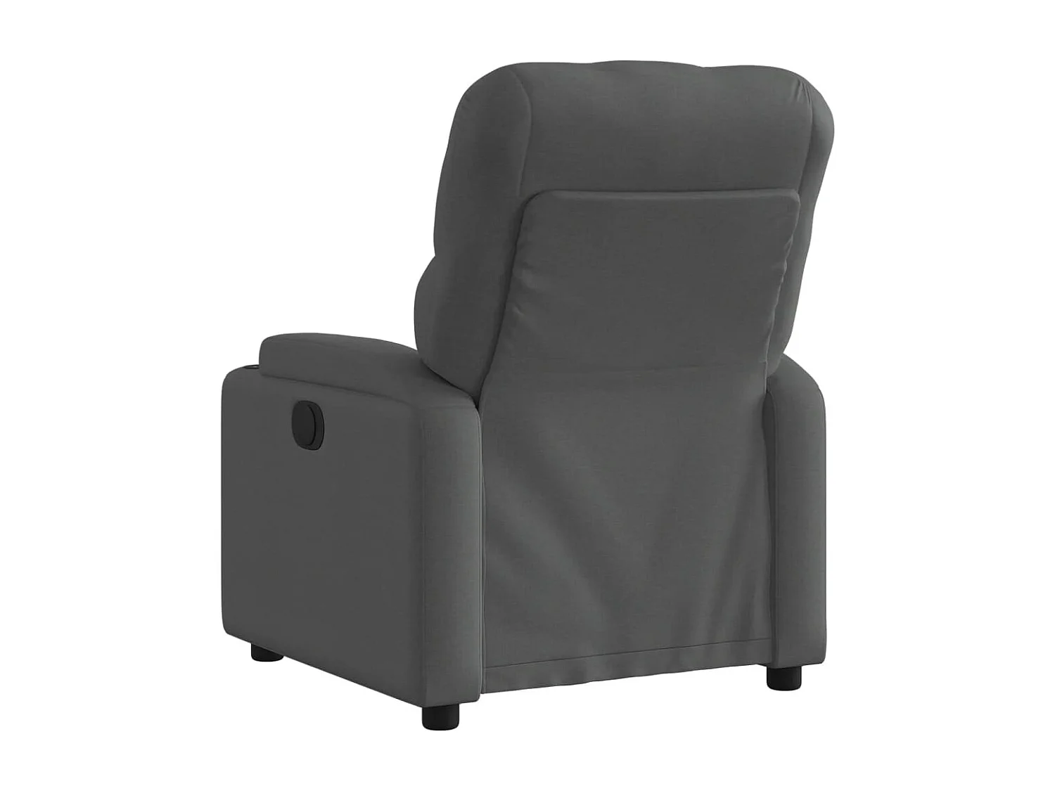 Fauteuil inclinable Gris foncé Tissu REO93780