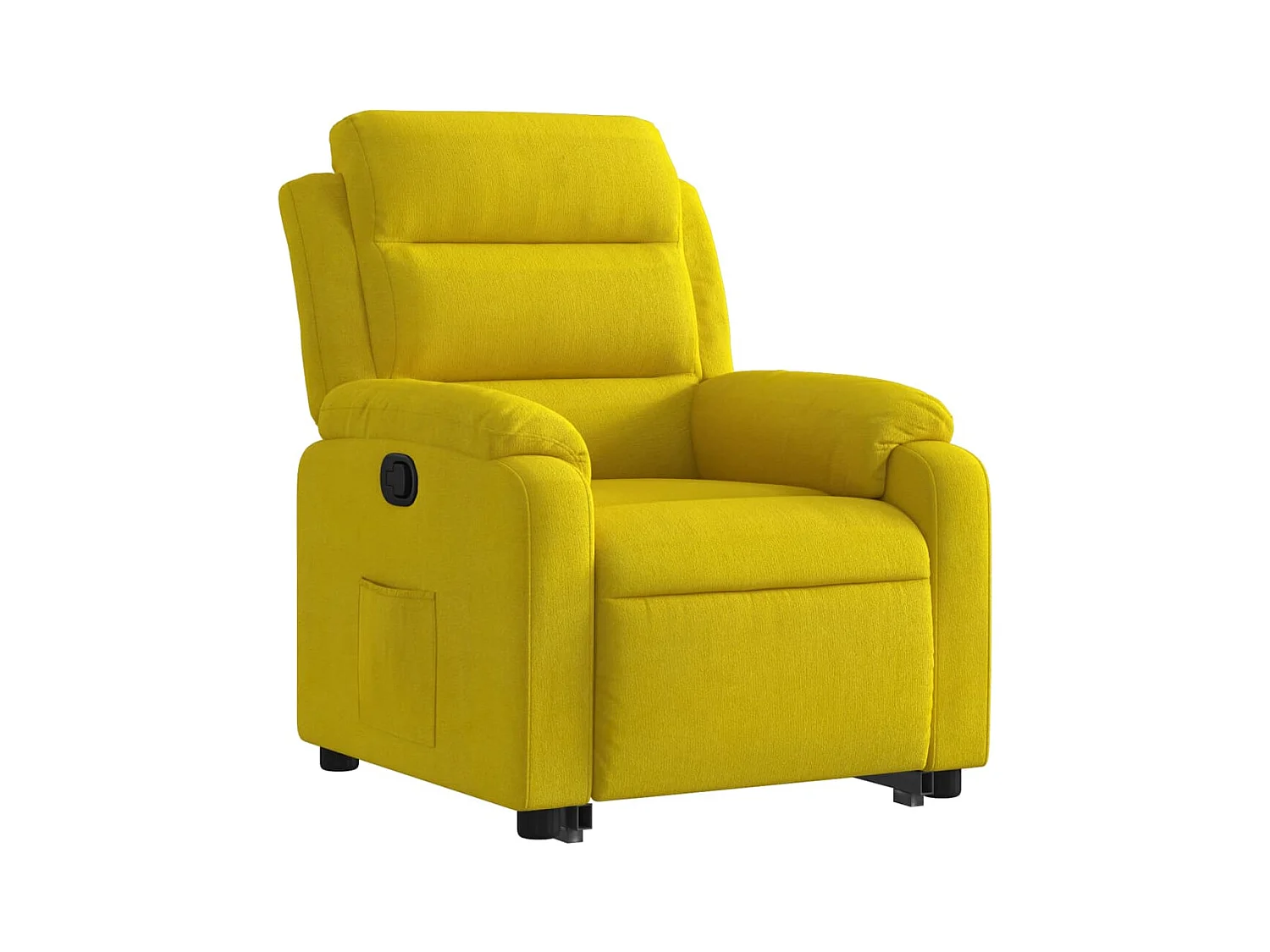Relaxsessel | Fernsehsessel mit Aufstehhilfe Gelb Samt -gkd99384