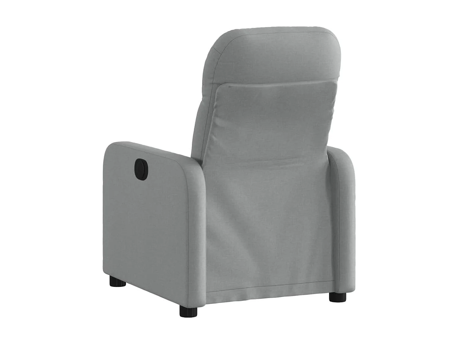 Fauteuil inclinable électrique Gris clair Tissu REO59546