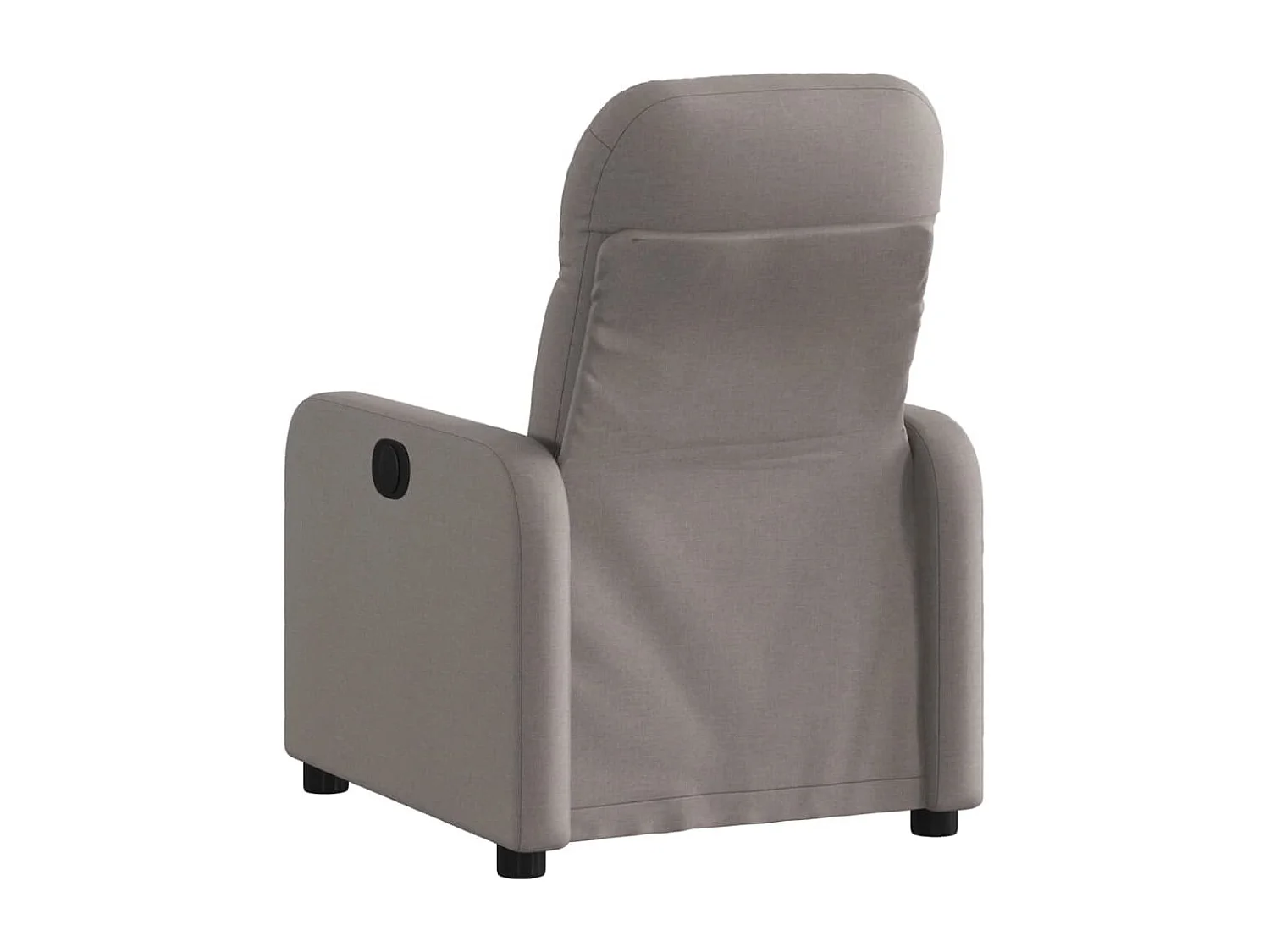 Fauteuil inclinable électrique Taupe Tissu REO93664
