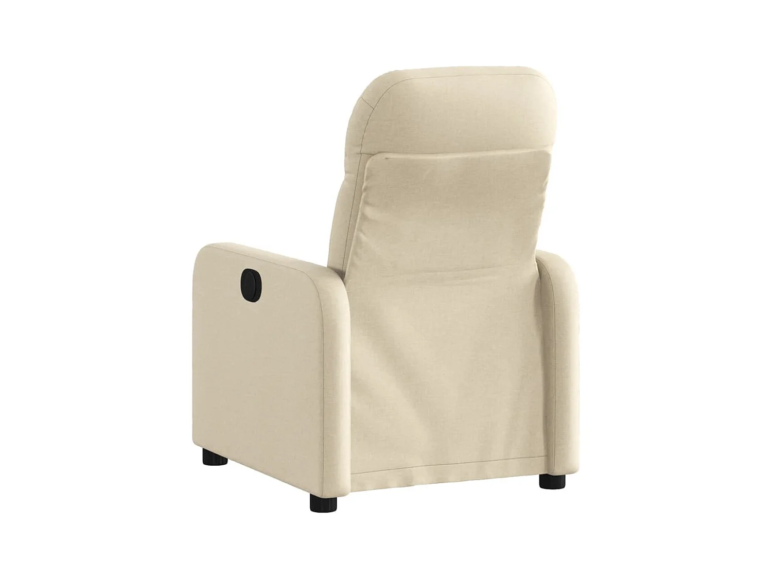 Relaxsessel Elektrisch | Fernsehsessel Creme Stoff -gkd650336