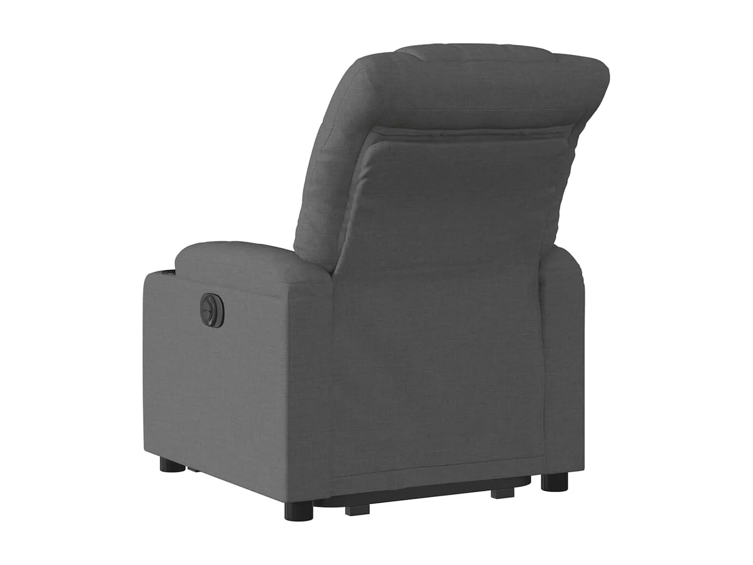 Fauteuil inclinable Gris foncé Tissu REO46923