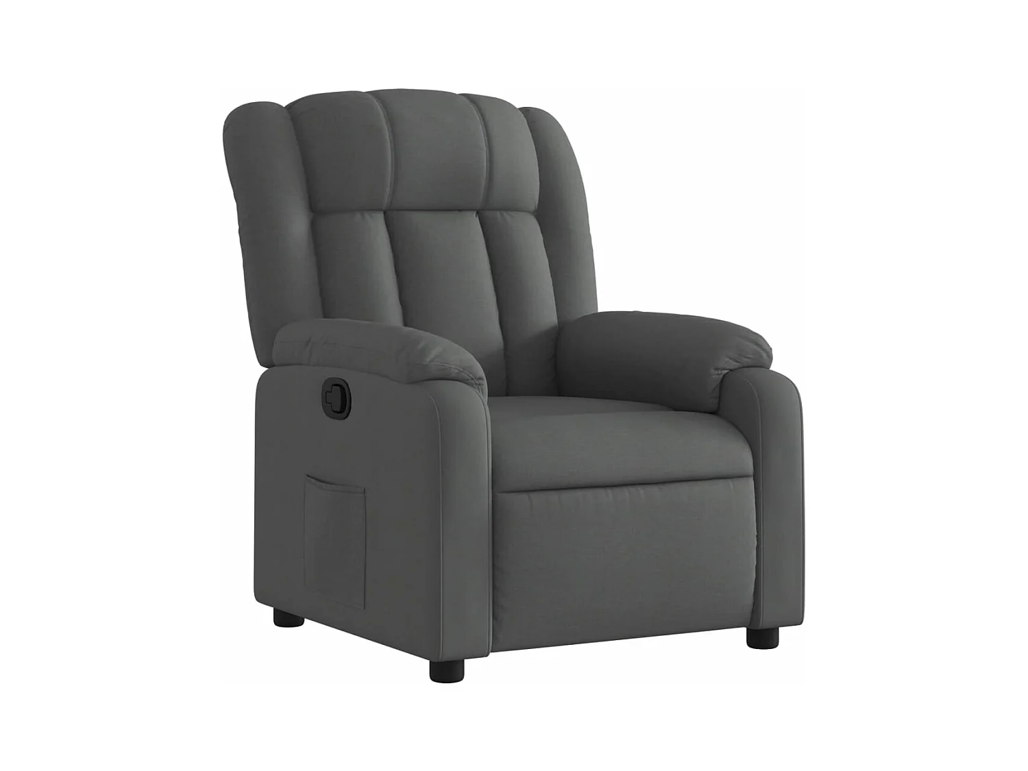 Relaxsessel | Fernsehsessel Dunkelgrau Stoff -gkd886534