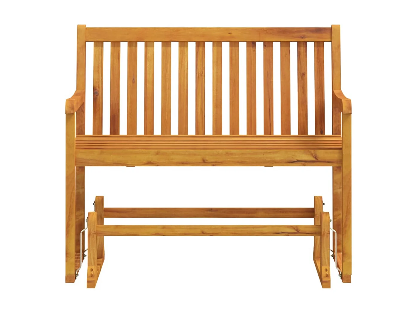 Balancelle de jardin 110 cm Bois d'acacia solide REO19579