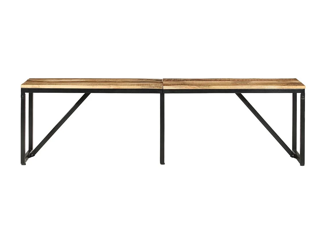 Banc 160x35x46 cm bois massif de manguier REO88641