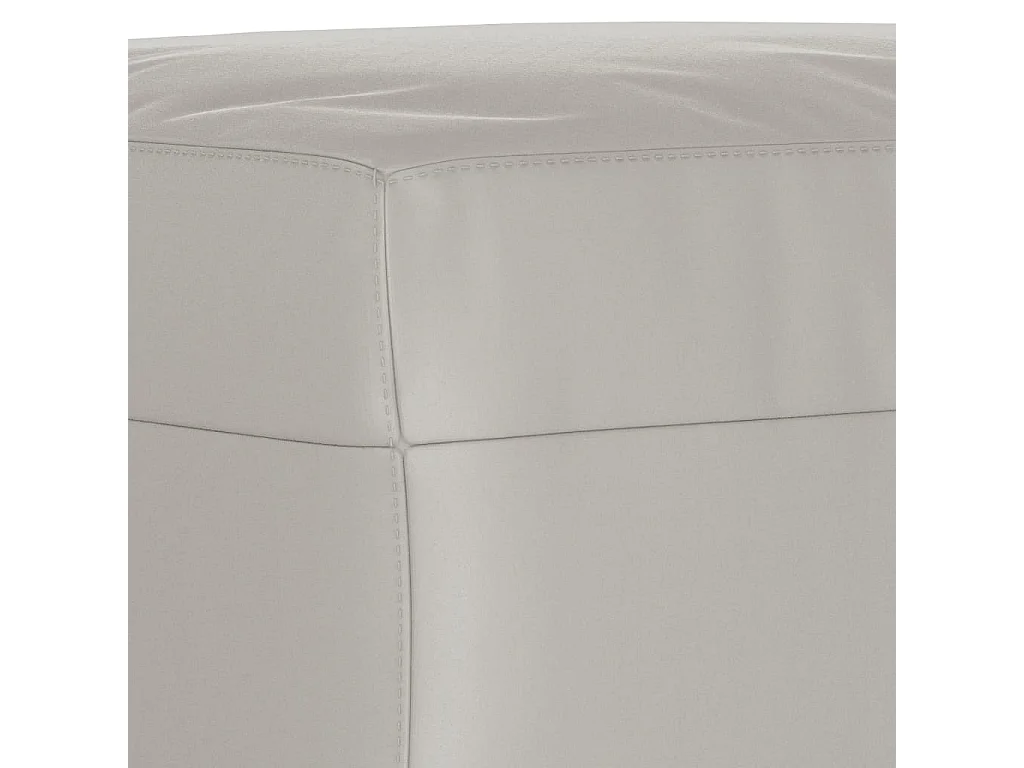 Banc Gris clair 100x35x41 cm Tissu microfibre REO40999