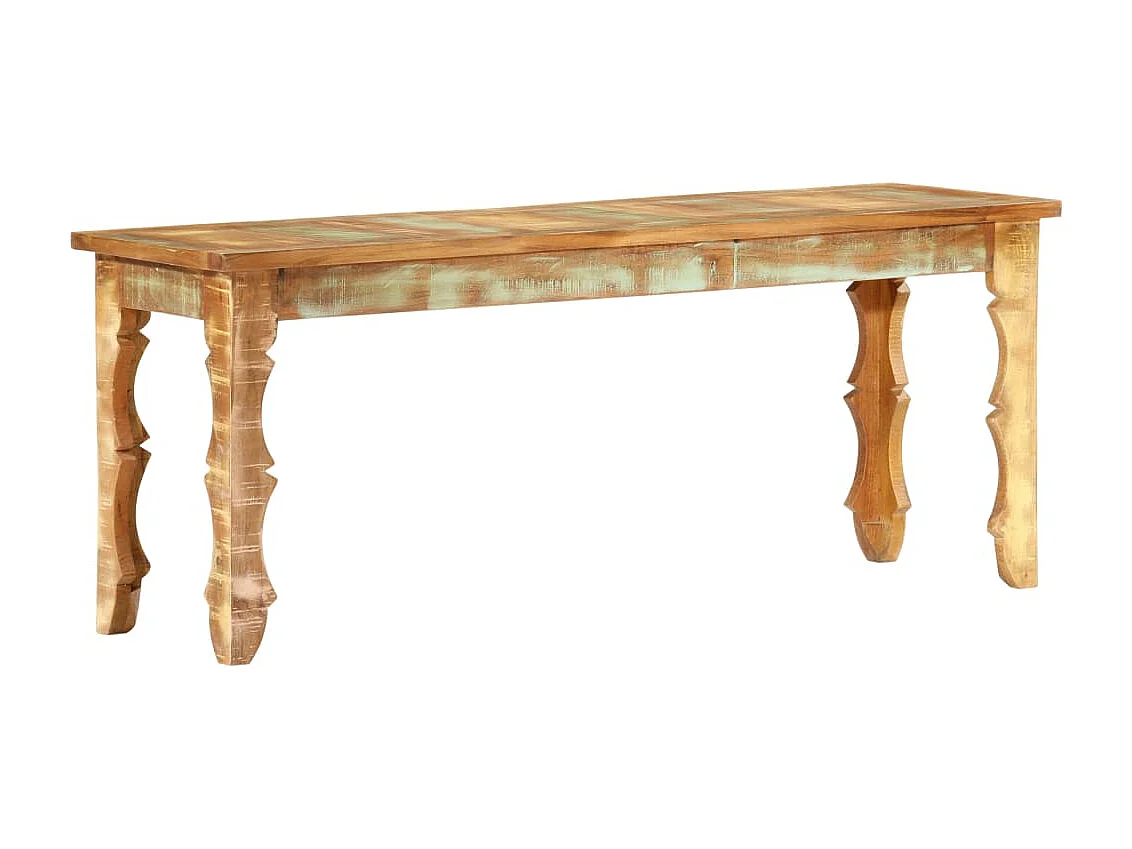 Banc 110 x 35 x 45 cm Bois de récupération massif REO66953