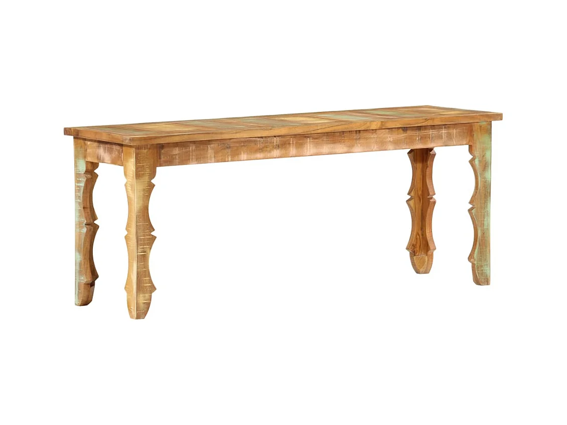 Banc 110 x 35 x 45 cm Bois de récupération massif REO66953