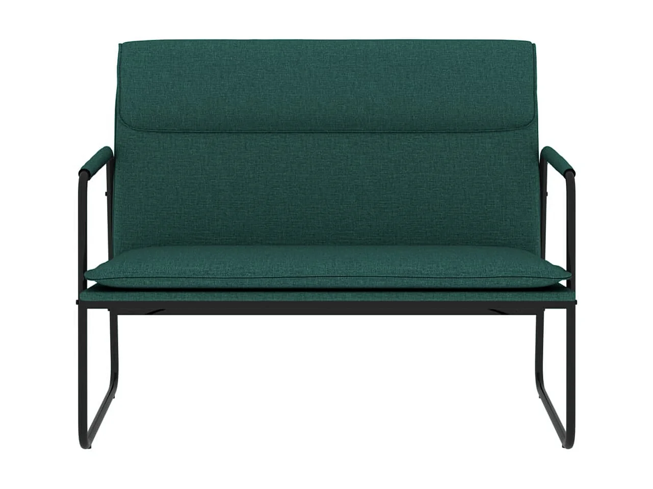 Banc Vert foncé 100x64x80 cm Tissu REO23101