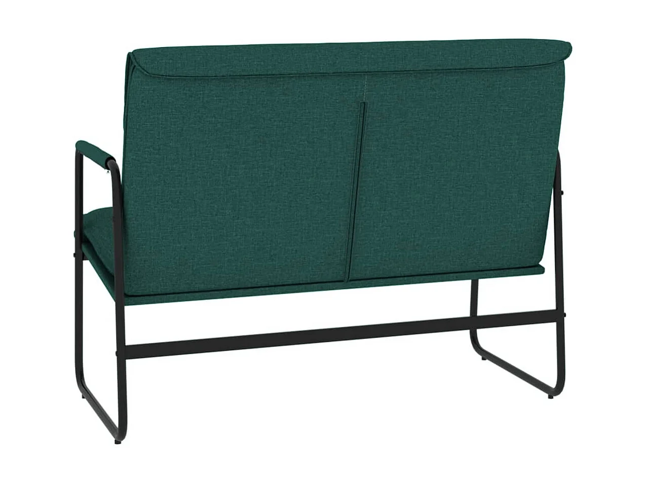 Banc Vert foncé 100x64x80 cm Tissu REO23101
