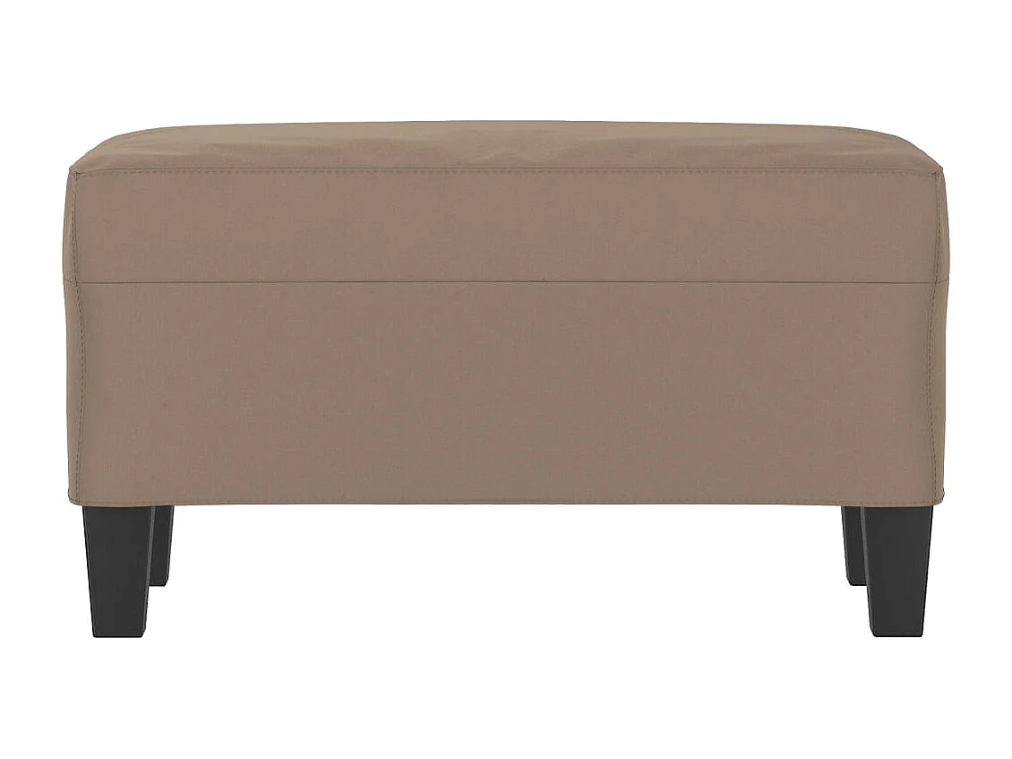 Banc Taupe 70x35x41 cm Tissu microfibre REO22912