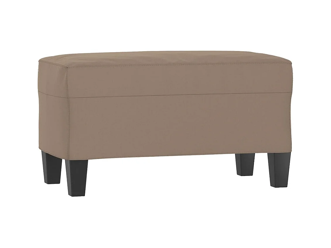 Banc Taupe 70x35x41 cm Tissu microfibre REO22912