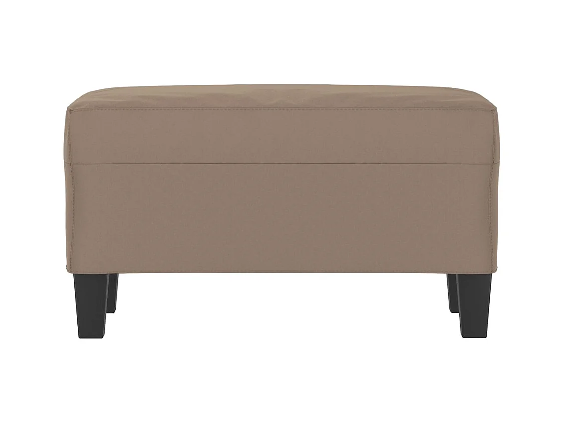 Banc Taupe 70x35x41 cm Tissu microfibre REO22912