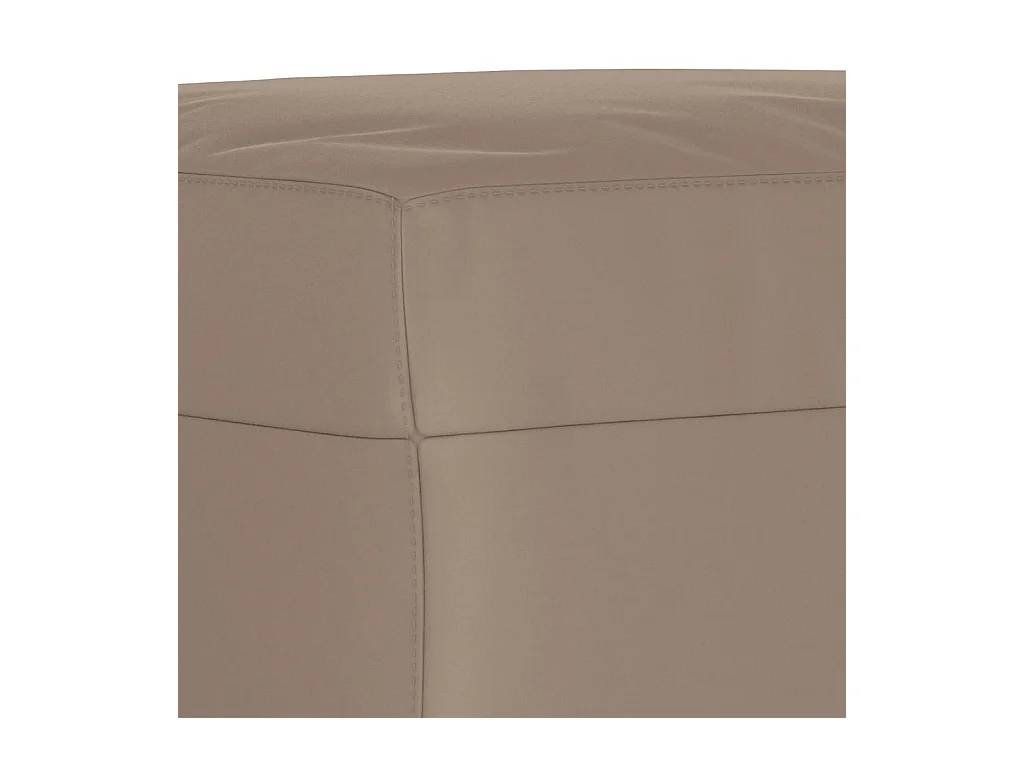 Banc Taupe 70x35x41 cm Tissu microfibre REO22912