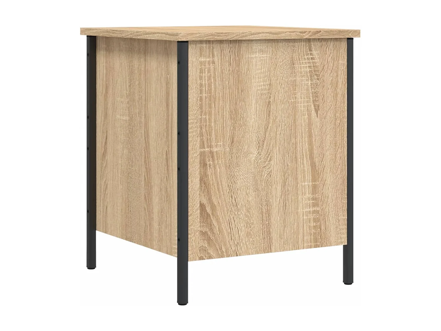 Banco arrumação 40x42,5x50 cm derivados madeira carvalho sonoma PT736595