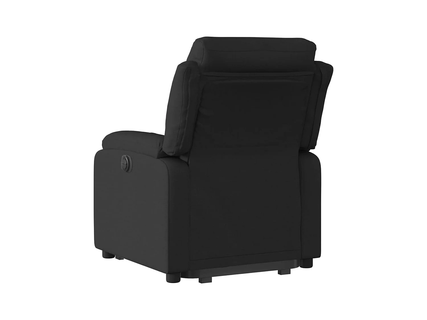 Relaxsessel | Fernsehsessel mit Aufstehhilfe Schwarz Stoff -gkd657271