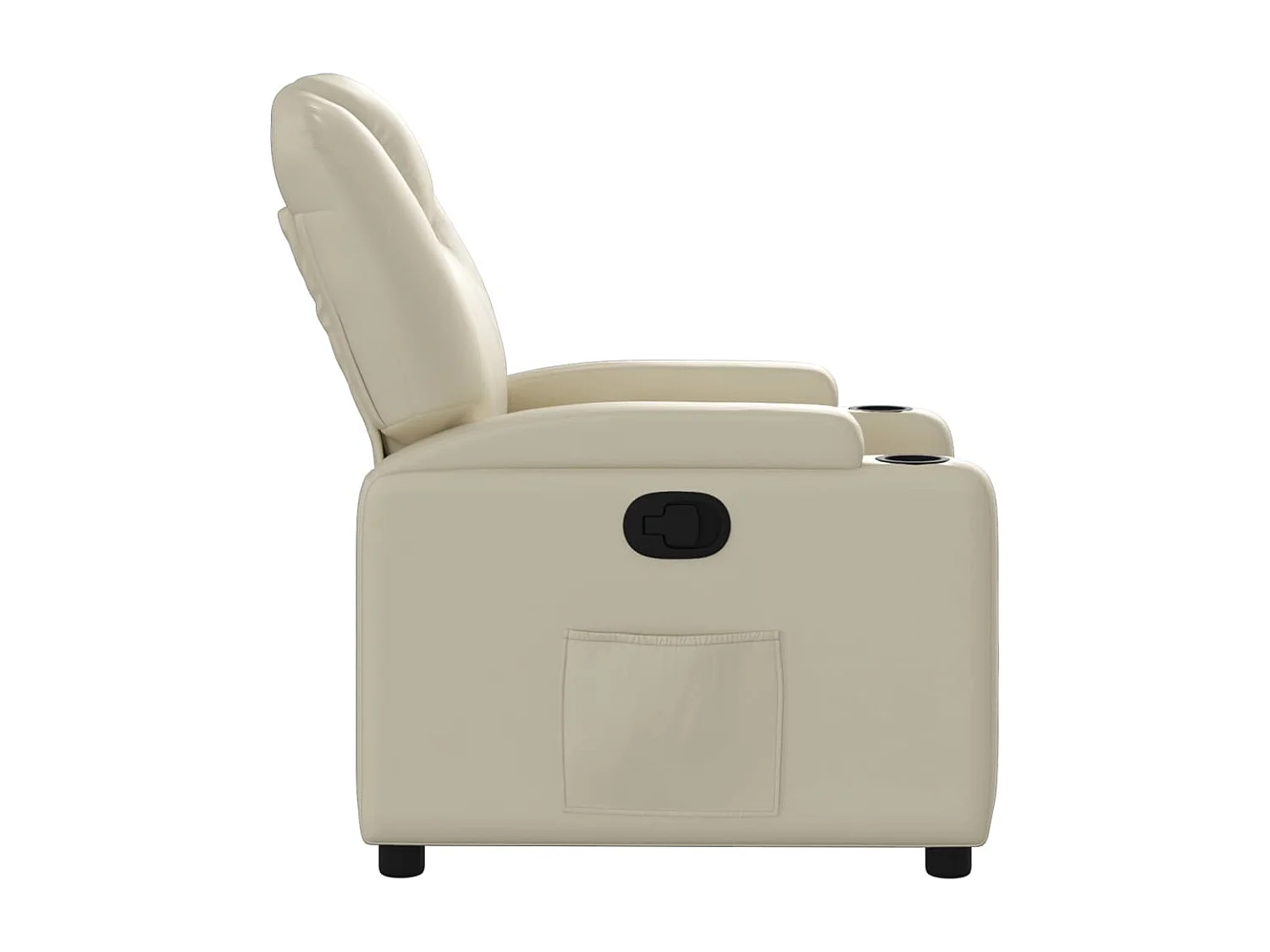Fauteuil inclinable Crème Similicuir REO65186