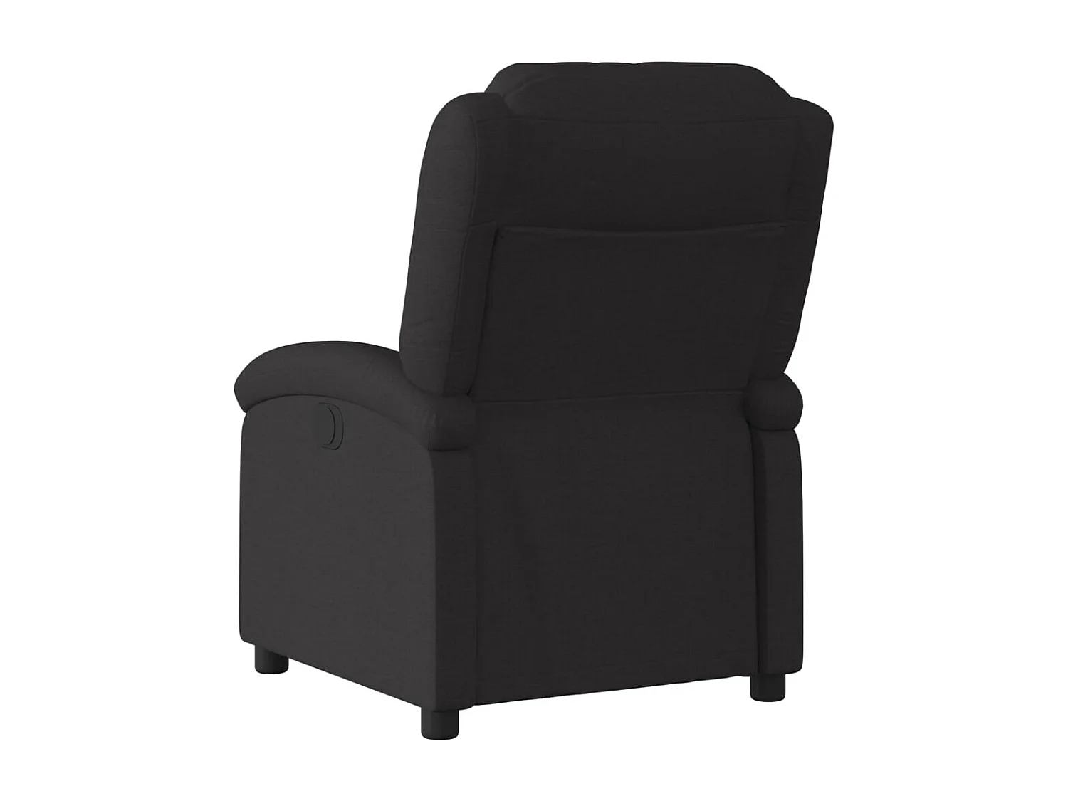 Fauteuil inclinable électrique Noir Tissu REO23336