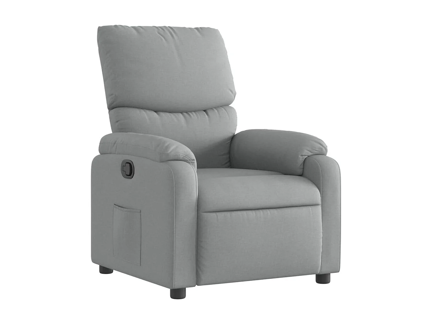 Fauteuil inclinable Gris clair Tissu REO25178