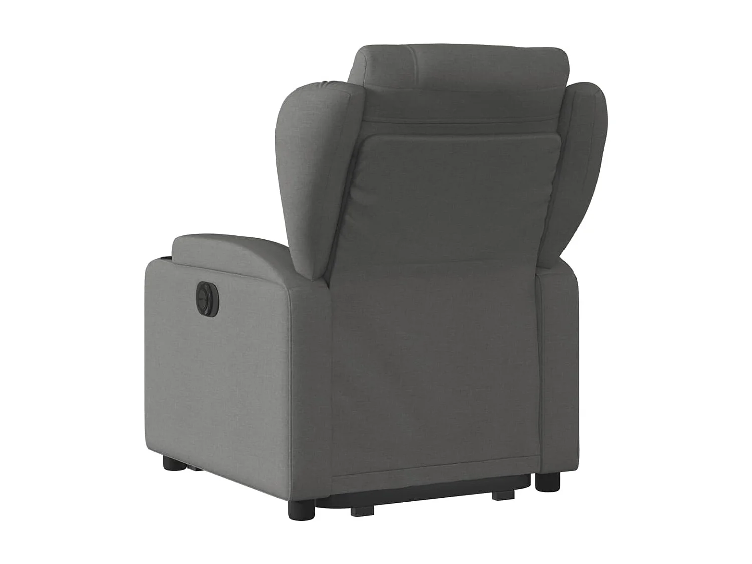 Fauteuil inclinable Gris foncé Tissu REO30643