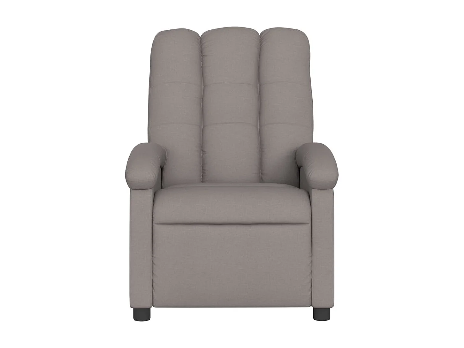 Fauteuil de massage inclinable Taupe Tissu REO39604