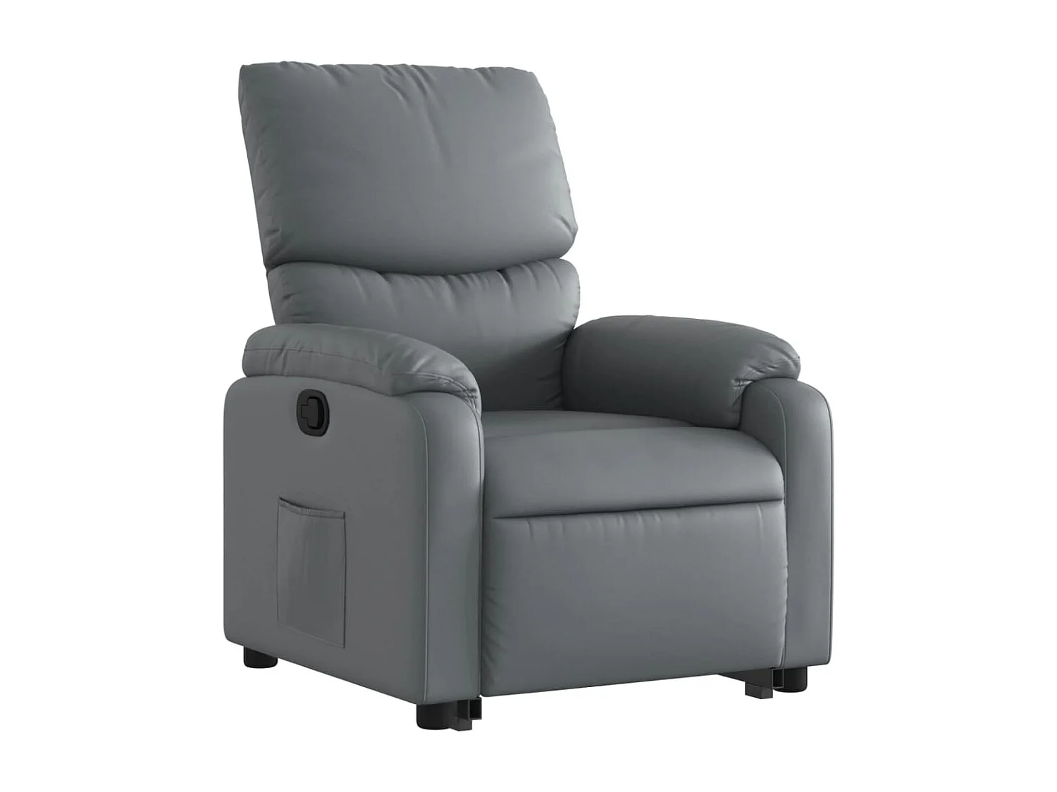 Fauteuil inclinable Gris Similicuir REO19512