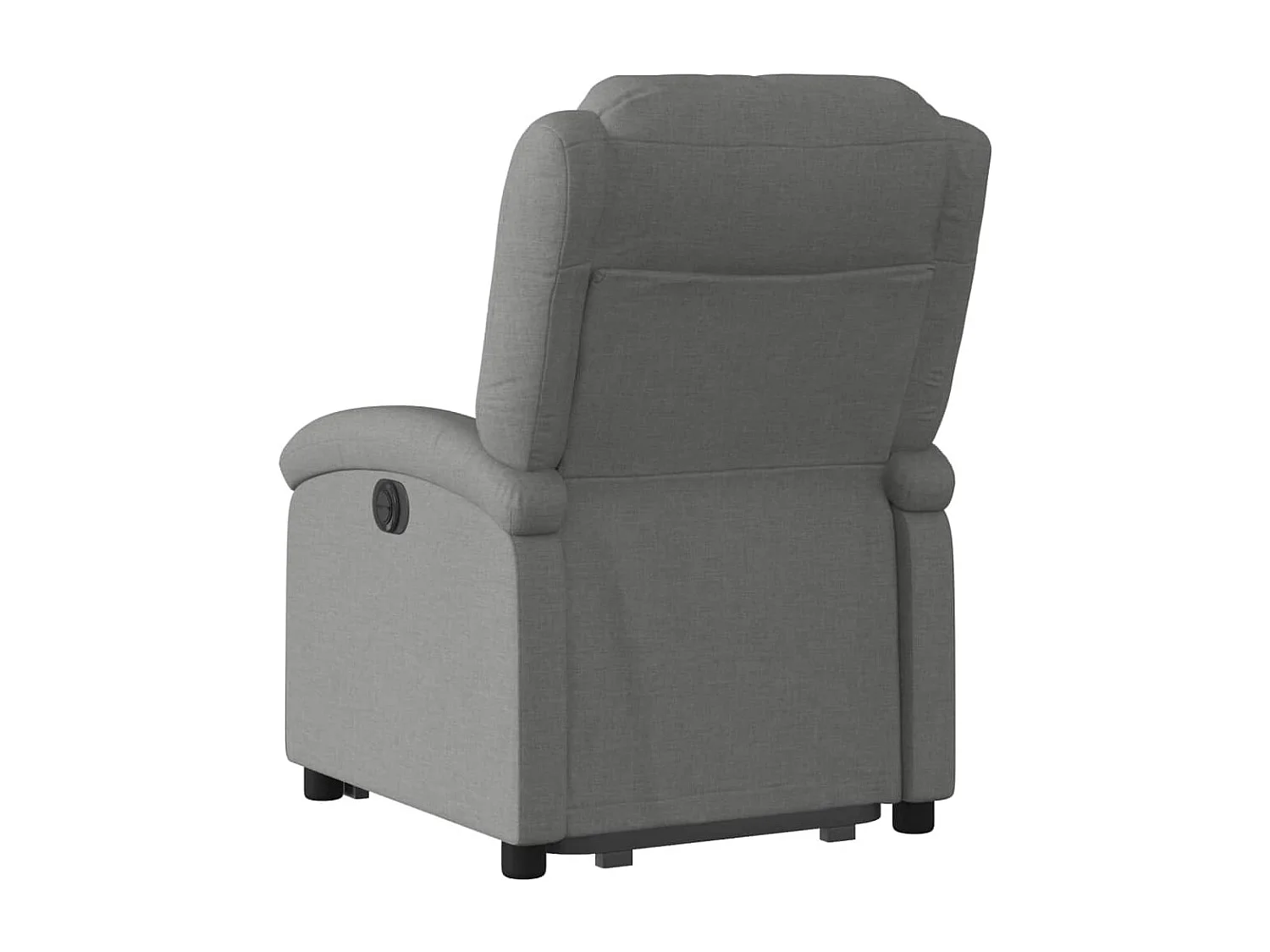 Fauteuil inclinable Gris foncé Tissu REO13222