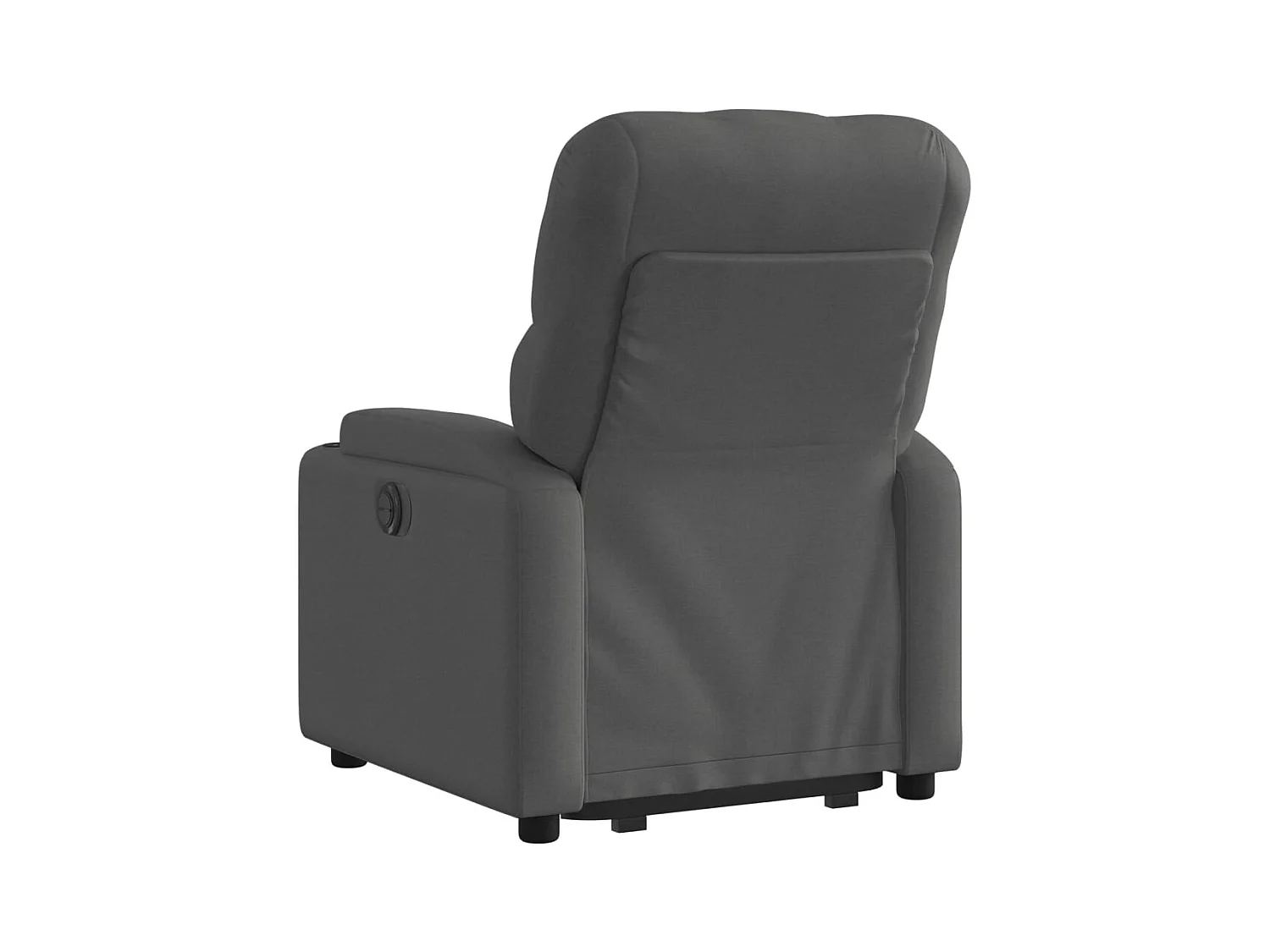 Fauteuil inclinable Gris foncé Tissu REO38993