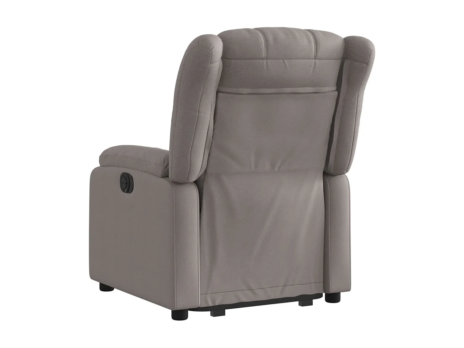 Fauteuil inclinable taupe tissu REO20806